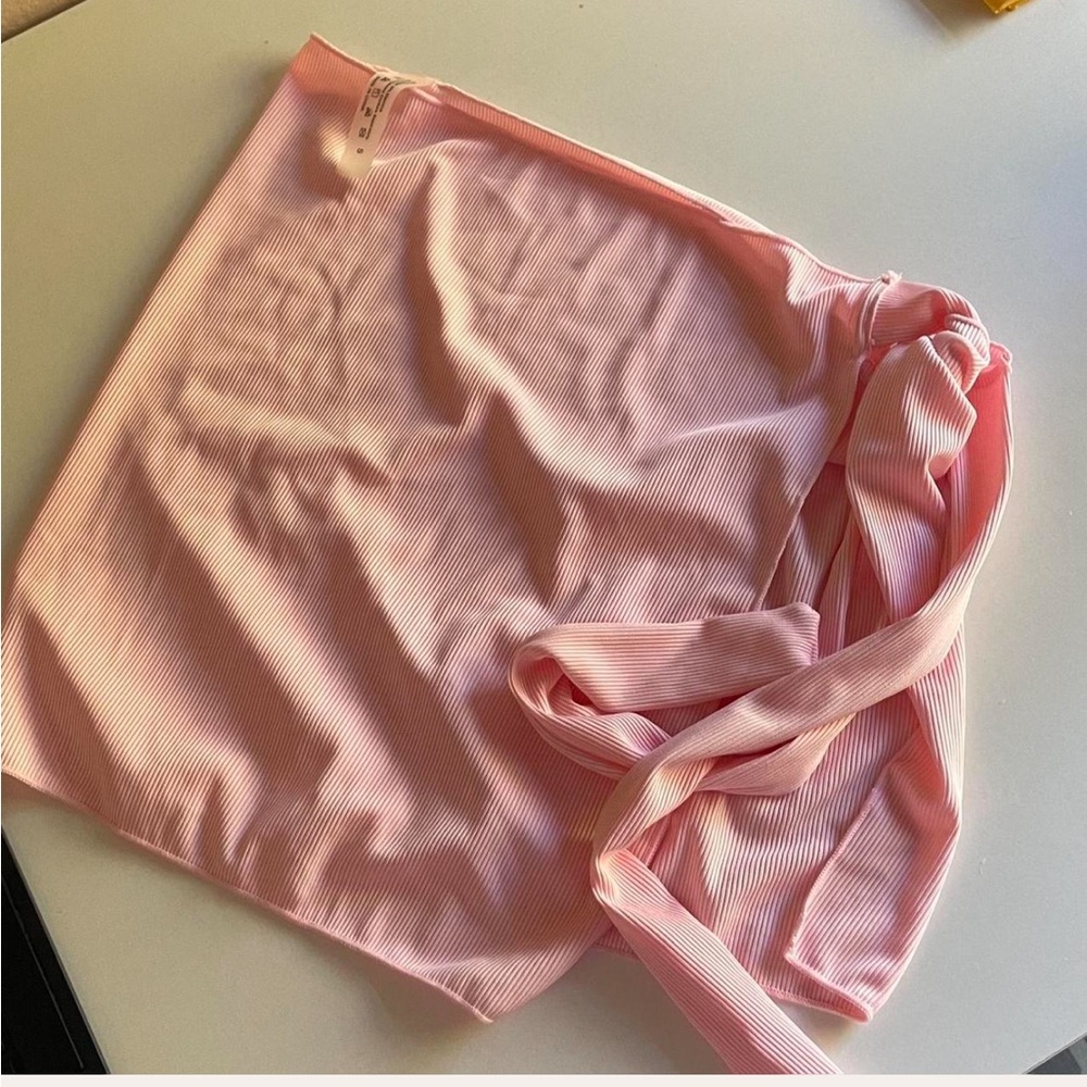 Bikini bottoms cover up skirt